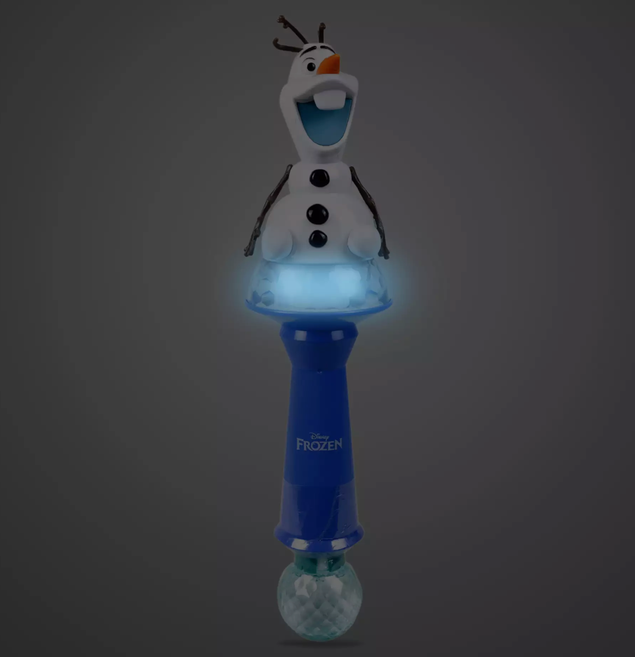 Disney Frozen Olaf Light-Up Bubble Wand Toy New with Tag