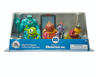 Disney Monsters, Inc Figure 6 pcs Play Set New with Box