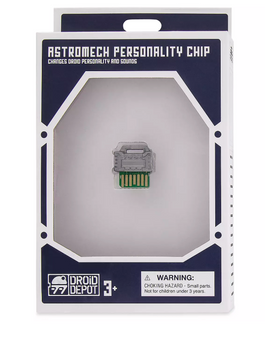 Disney Star Wars Galaxy's Silver Droid Depot Astromech Personality Chip New Box