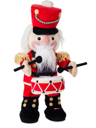 Hallmark Joke-Crackin' Nutty Nutcracker Stuffed Animal Plush New With Tags