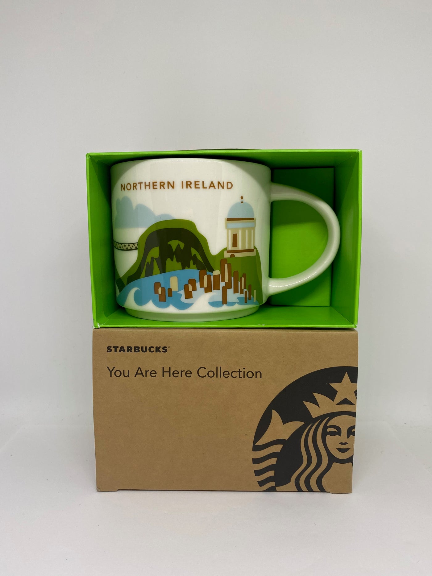 Starbucks You Are Here Collection Northern Ireland Coffee Mug New with Box