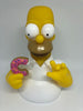 Universal Studios The Simpsons Homer with Donut Bust Coin Bank New