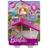 Barbie Mini Doghouse Themed Dog Accessory Set New with Box
