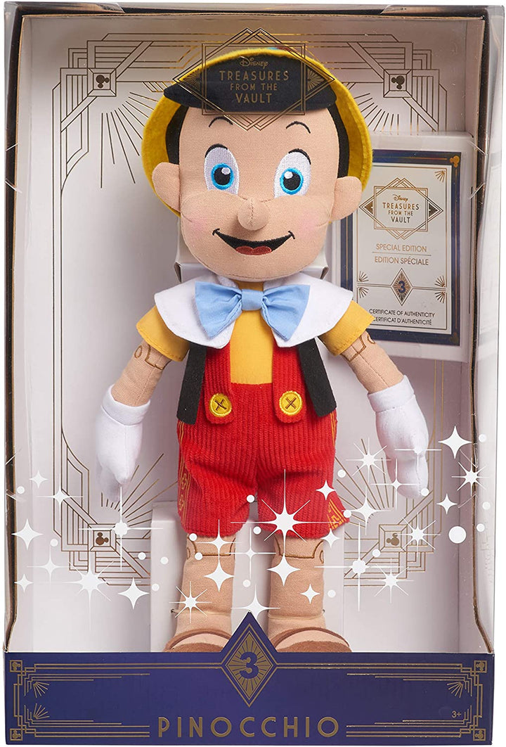 Disney Treasures The Vault Limited Edition Pinocchio Plush Exclusive A I Love Characters Disney Treasures The Vault Limited Edition Pinocchio Plush Exclusive A I Love Characters