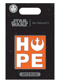 Disney Parks Rebel Alliance HOPE Her Universe Limited Release Pin New with Card