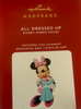 Hallmark 2020 Disney Minnie Mouse All Dressed up Christmas Ornament New with Box