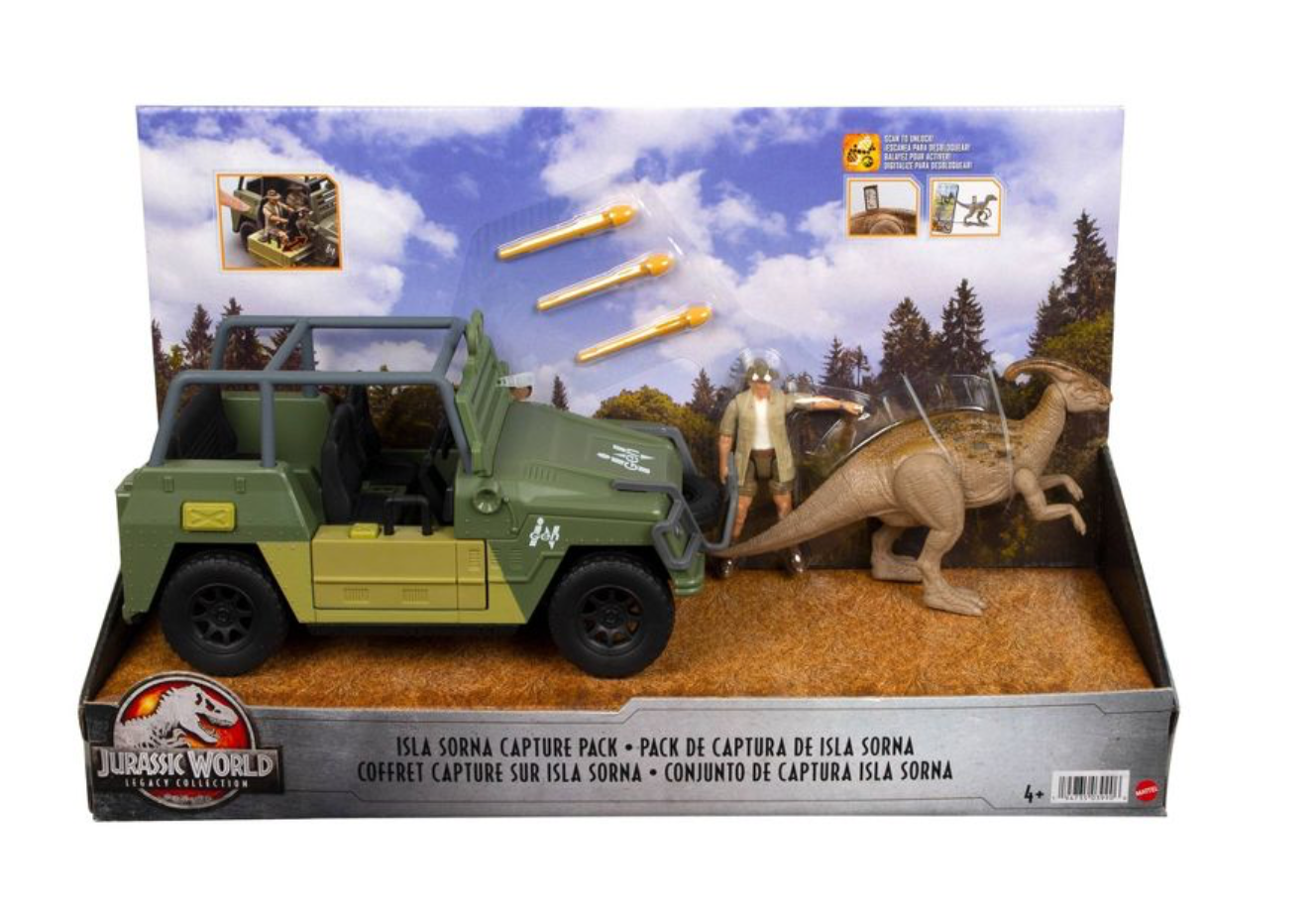 Jurassic World Legacy Collection Isla Sorna Capture Pack New With Box