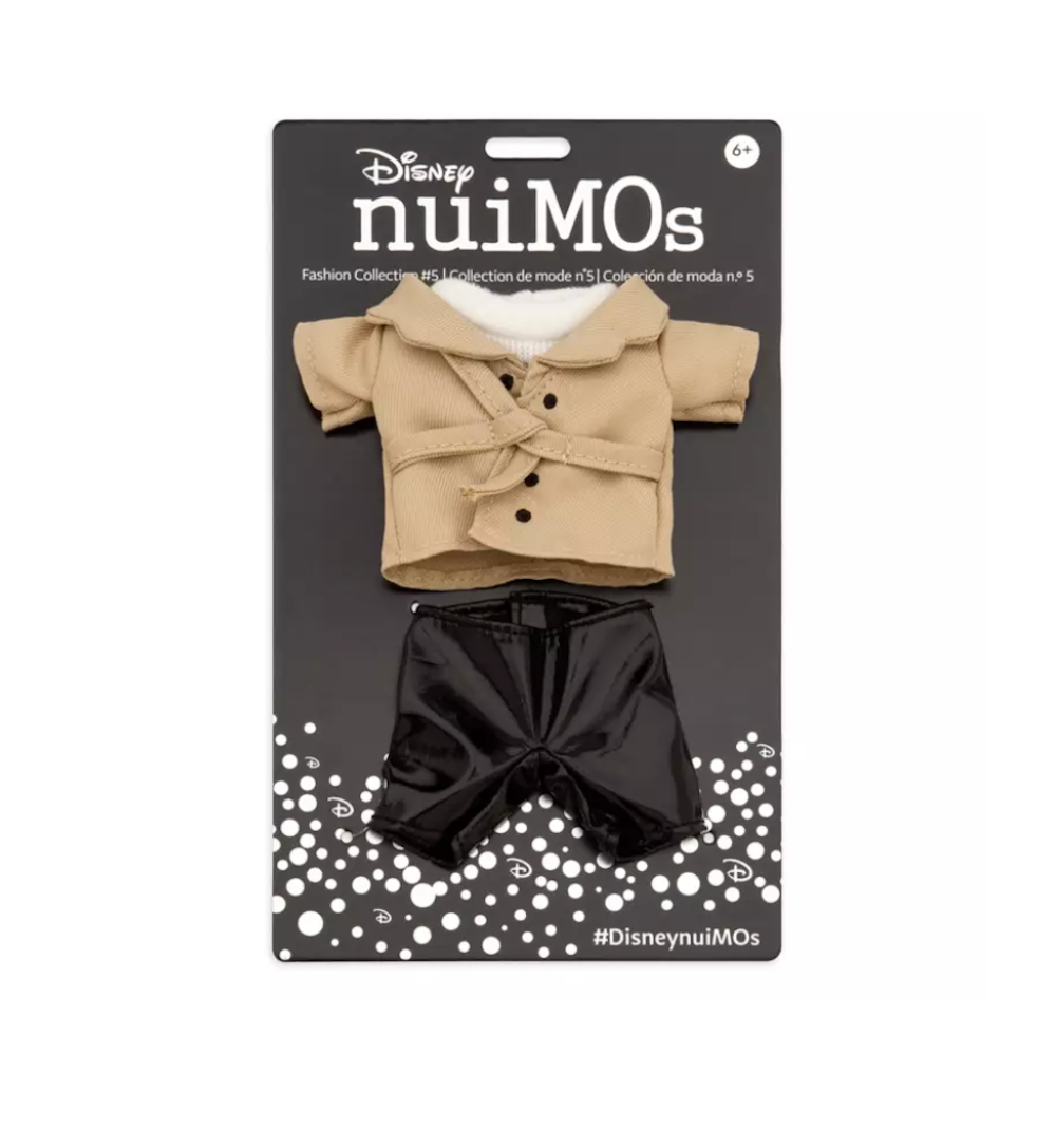 Disney NuiMOs Outfit White Sweater with Trench Coat and Black Pants New w Card