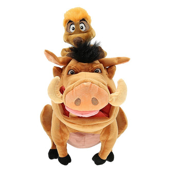 Disney Parks Lion King Timon & Pumbaa 15" Plush New with Tags