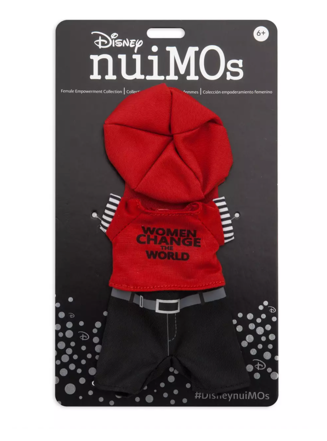 Disney NuiMOs Outfit Women Change the World T-Shirt Pants Hat New with Card