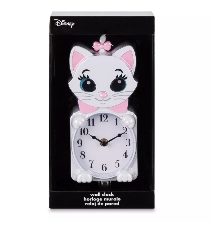 Disney The Aristocats Marie Wall Clock New with Box – I Love