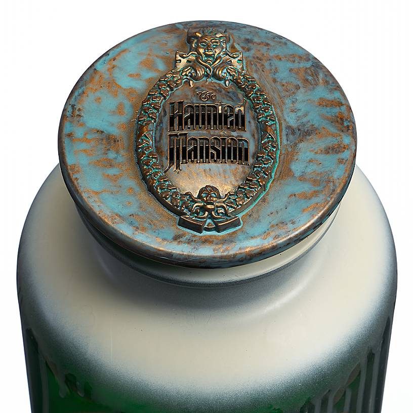 Disney 50th Haunted Mansion Host A Ghost Bottle Hatbox Ghost New With Box