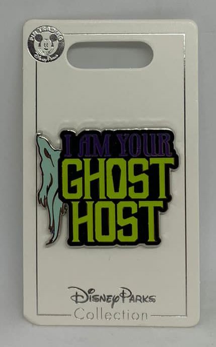 Disney Parks The Haunted Mansion “I am your Ghost Host” Pin New