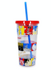 Disney Parks Disneyland 2021 Mickey and Friends Tumbler with Straw New