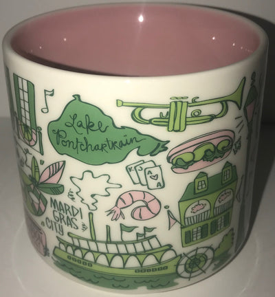 Starbucks Been There Series Collection New Orleans Louisiana Coffee Mug New