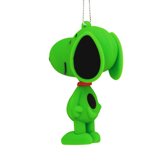 Hallmark Peanuts Snoopy Rainbow Green Ornament New with Tag
