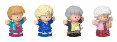 Fisher-Price Little People Collector The Golden Girls Action Figure Set 4 New