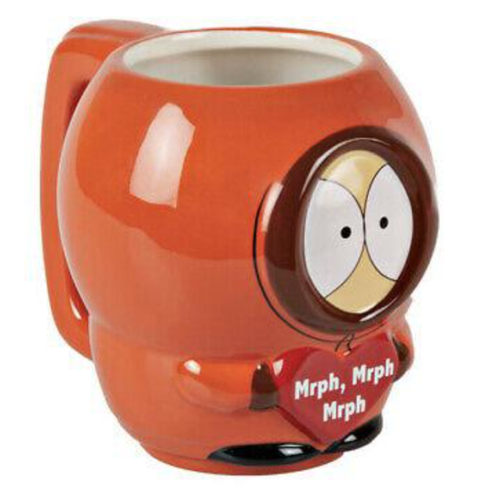 Zak 2023 Kenny "Mrph, Mrph, Mrph" Valentine Coffee Mug New with Tag