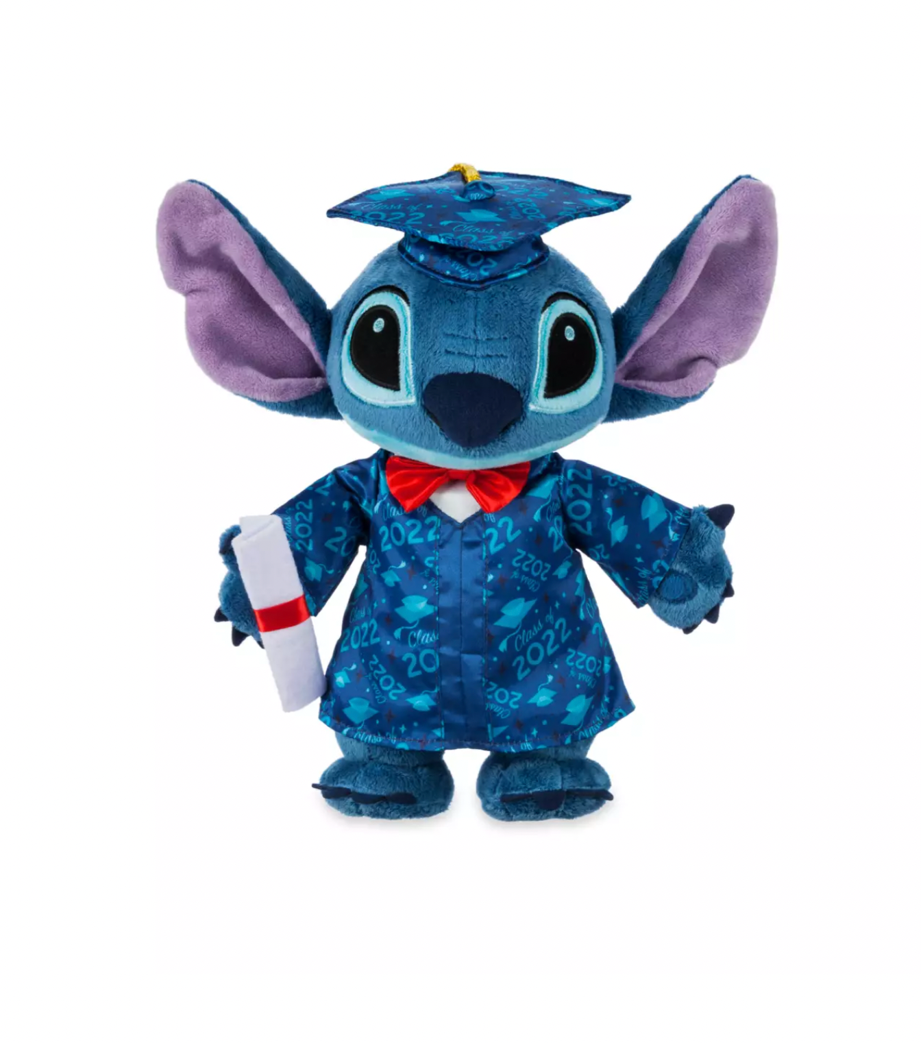 Disney Parks Graduation Day 2022 Stitch Plush New with Tag