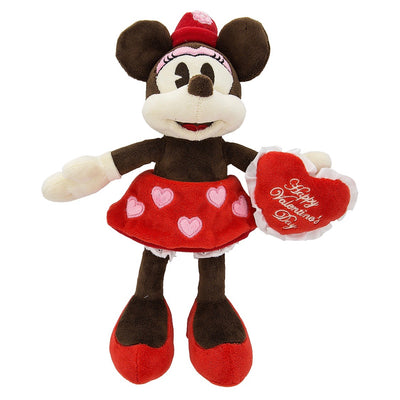 Disney Parks Minnie Mouse Be My Valentine Valentine's Day Plush New With Tags
