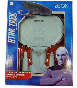 Star Trek The Next Generation U.S.S. Enterprise-d Bottle Opener With SFX New