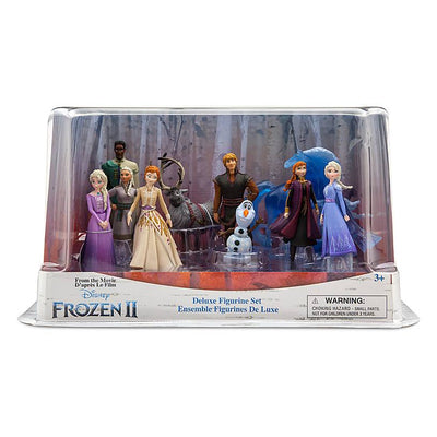 Disney Store Frozen 2 Deluxe Figure Play Set Playset Figurine Toy Cake Topper