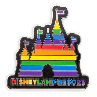 Disney Parks Disneyland Rainbow Collection Fantasyland Castle Pin 2020 New