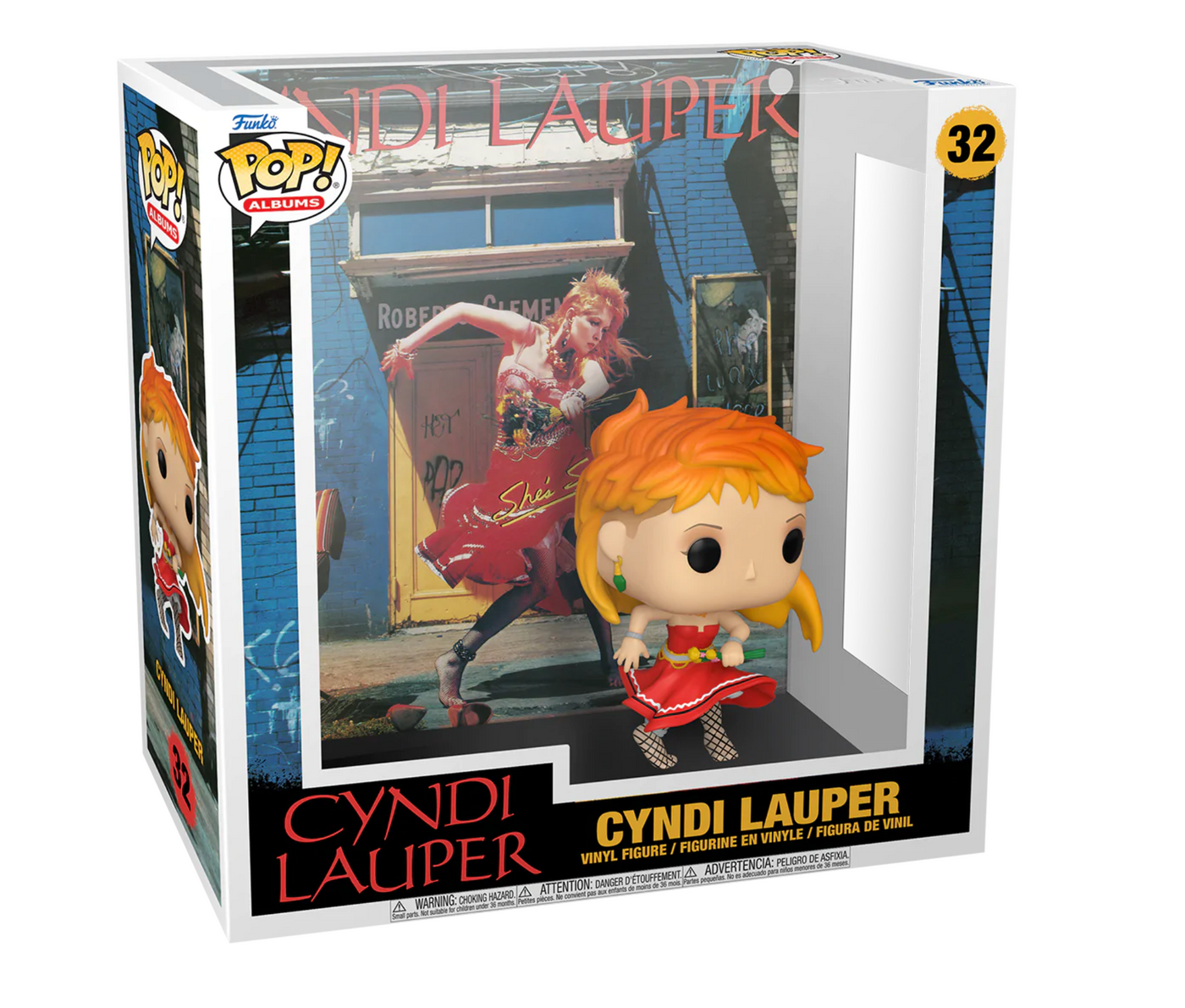 Funko POP! Albums Cyndi Lauper Vinyl Figure New with Box