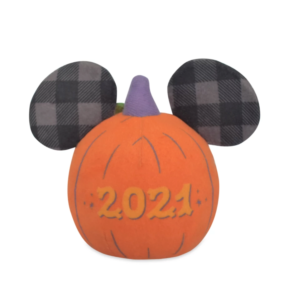 Disney Halloween 2021 Jack-o'-Lantern Pumpkin Light Up Mini Plush New with Tag