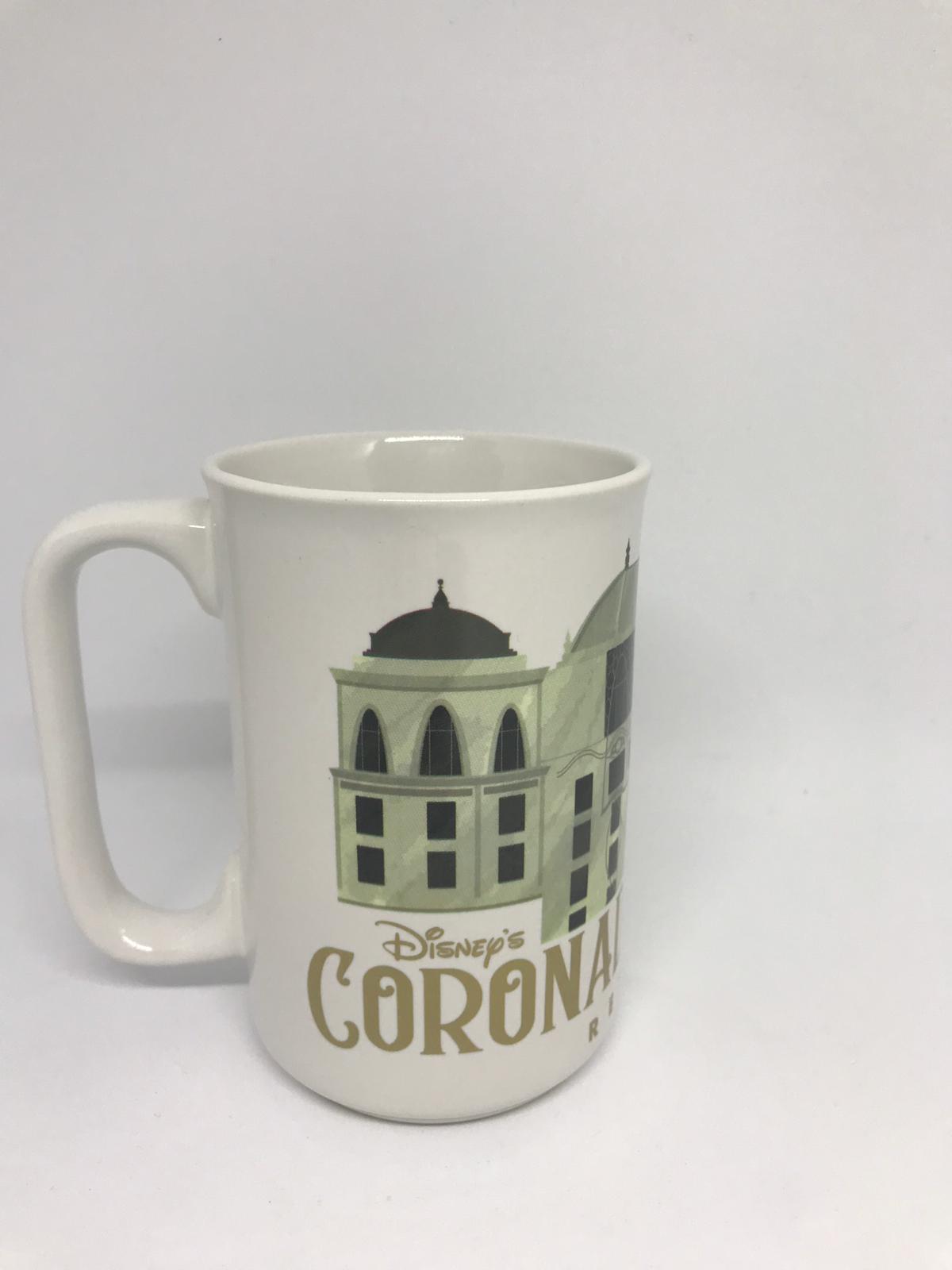 Disney Parks Coronado Springs Resort Ceramic White Coffee Mug New