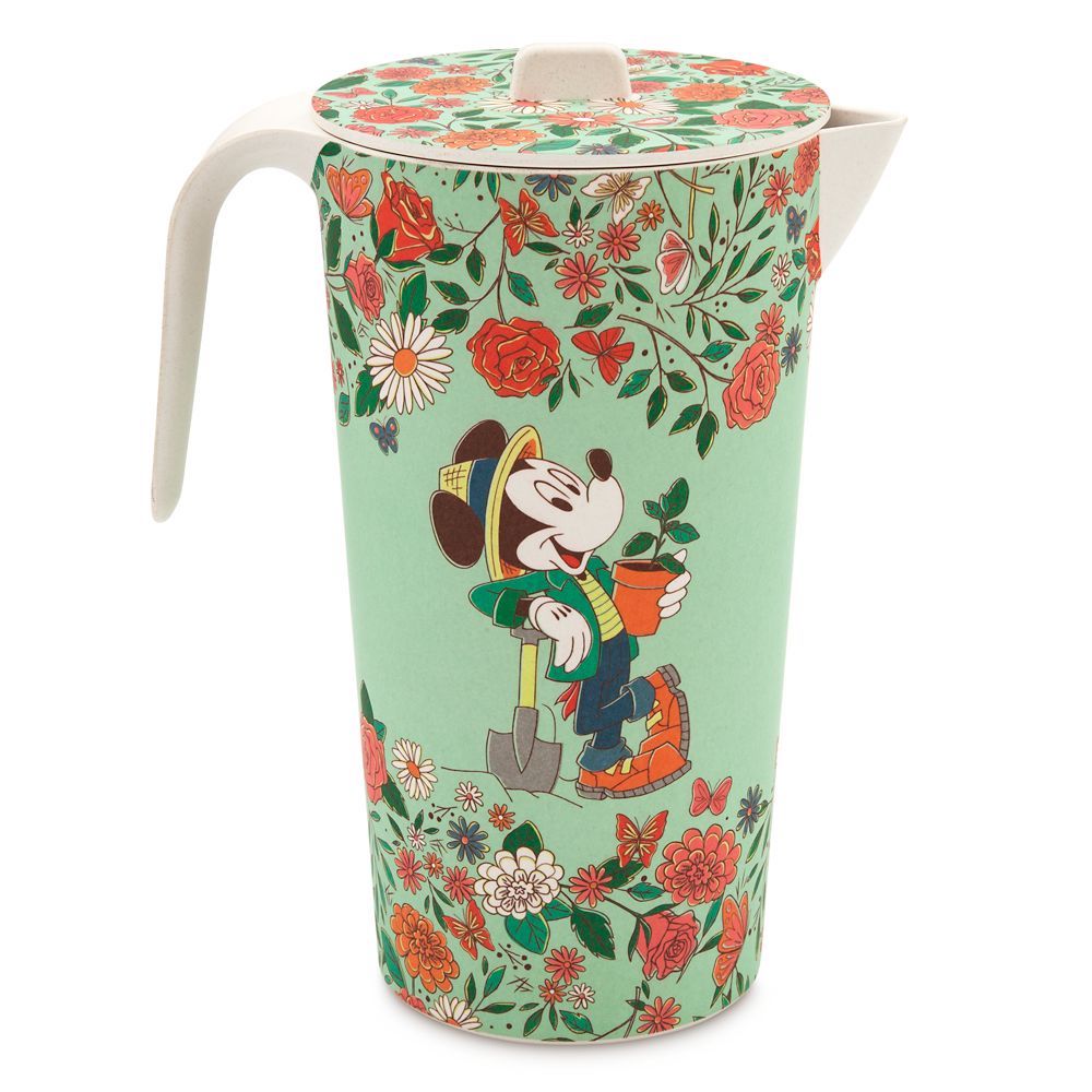 Disney Epcot Flower and Garden Festival 2022 Mickey Grow Green Pitcher New