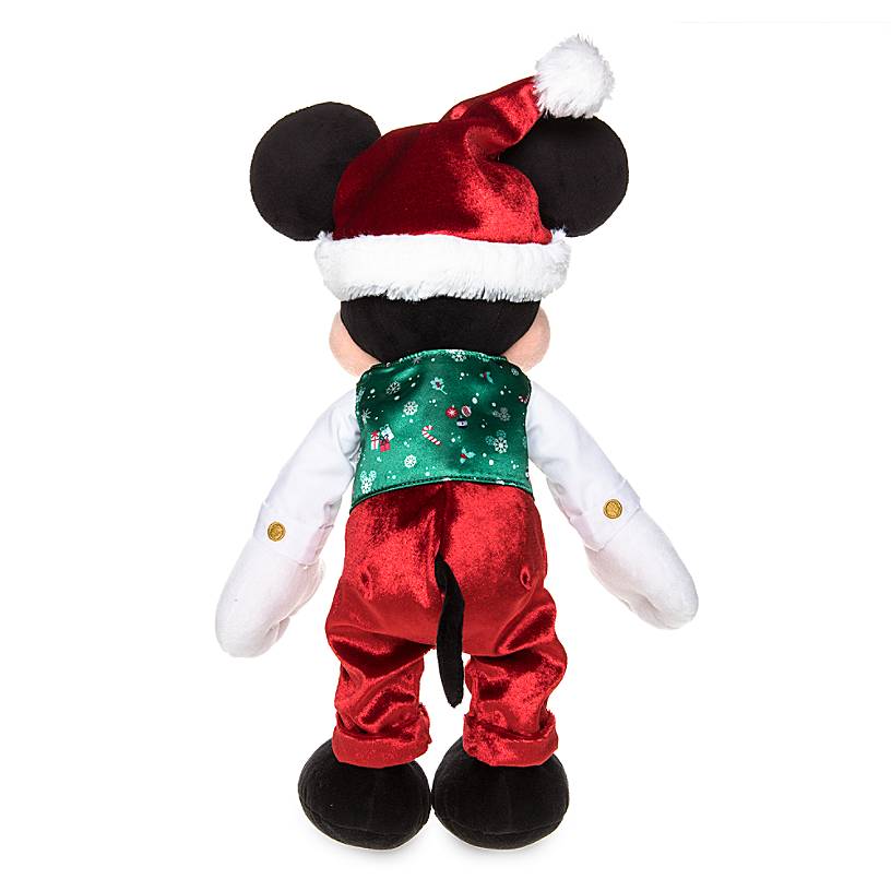 Disney Store 2019 Mickey Mouse Holiday Plush Doll Medium New with Tags