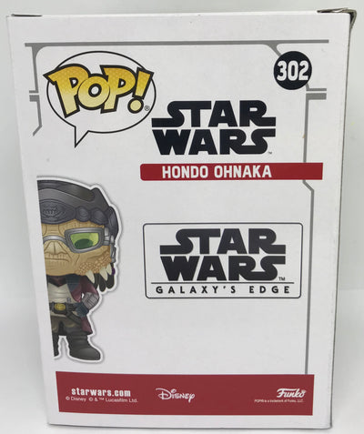 Disney Parks Star Wars Landing Hondo Ohnaka Pop Vinyl Figure by Funko Wdw New
