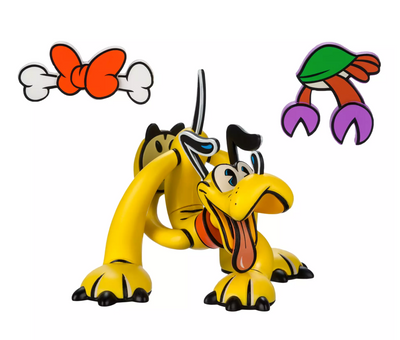 Disney Pluto Vinyl Figure by Joe Ledbetter New With Box