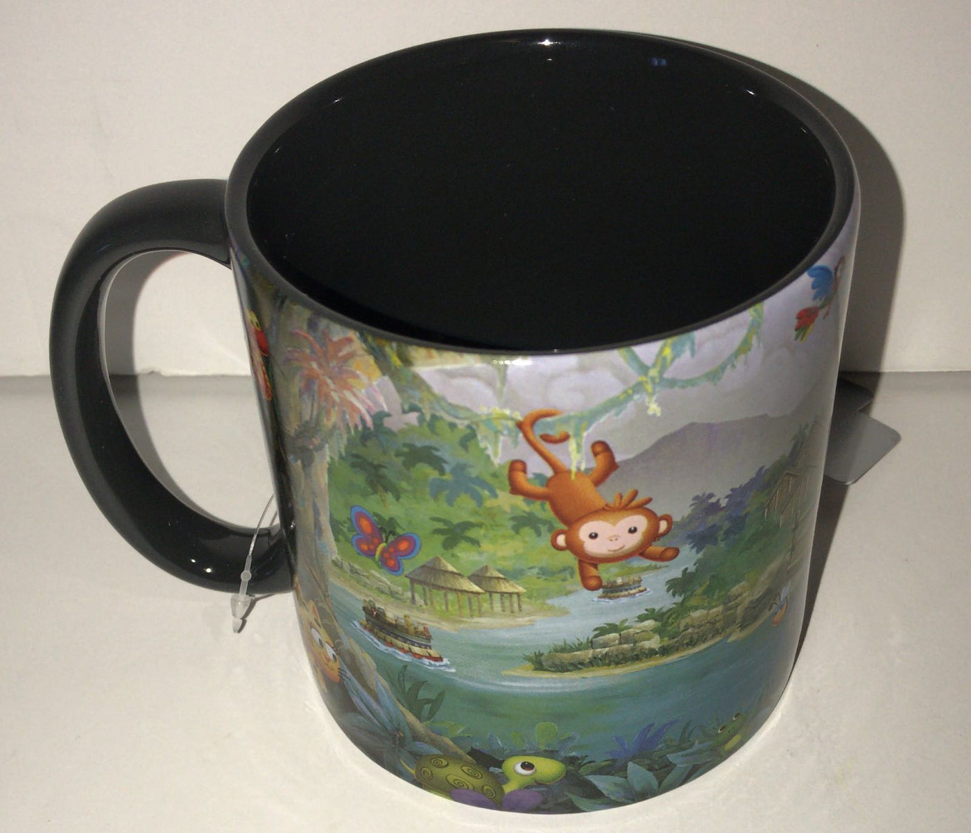 Disney Parks Shanghai Mickey & Friends Adventure Isle Ceramic Coffee Mug New