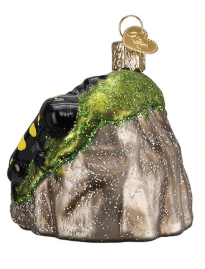 Old World Christmas Salamander Glass Christmas Ornament New With Box
