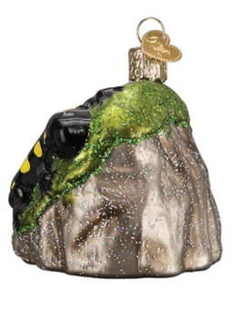 Old World Christmas Salamander Glass Christmas Ornament New With Box