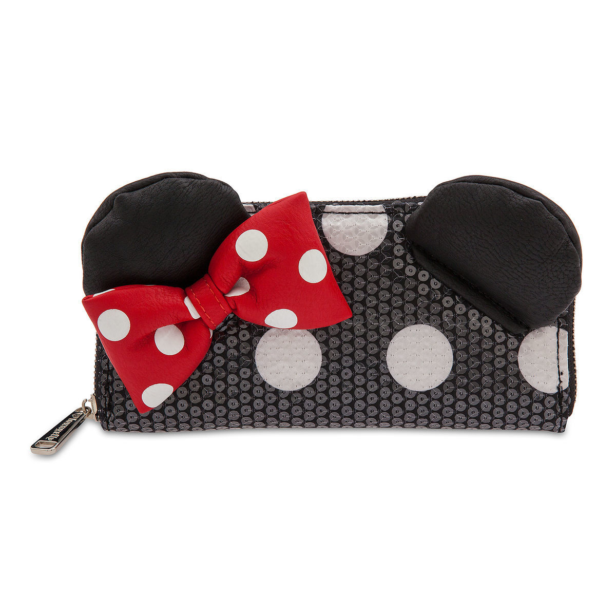 Disney Parks Minnie Mouse Sequined Wallet by Loungefly New with Tags