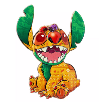 Disney Stitch Crashes The Lion King Pin Limited New with Card