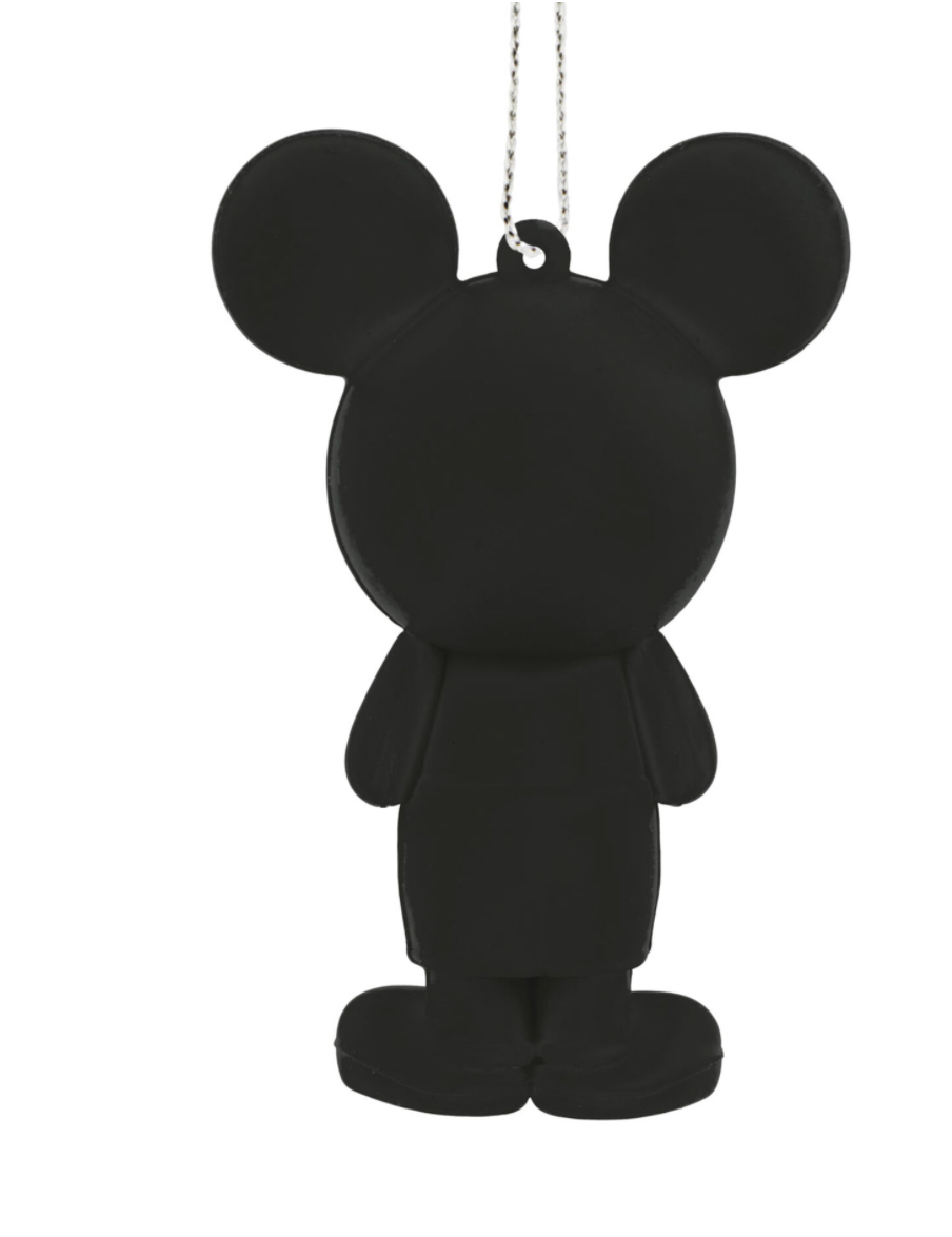 Hallmark Disney Mickey Mouse Heart Ornament Black New with Tag