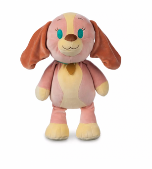 Disney Lady and the Tramp Lady Weighted Plush with Removable Pouch New with Tag