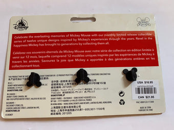 Disney Store Mickey Memories March Pin Set Limited Release New with Card