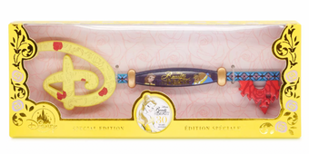 Disney Beauty And The Beast 30th Anniversary Collectible Key Belle New With Box