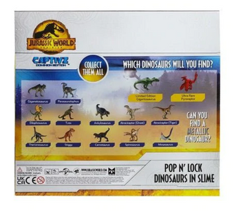 Jurassic World Dominion Captivz Edition Slime Egg Mystery Toy New Sealed