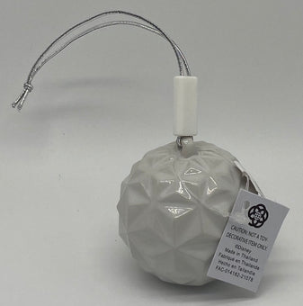 Disney Parks Epcot Spaceship Earth Light Collection Christmas Ornament New w Tag
