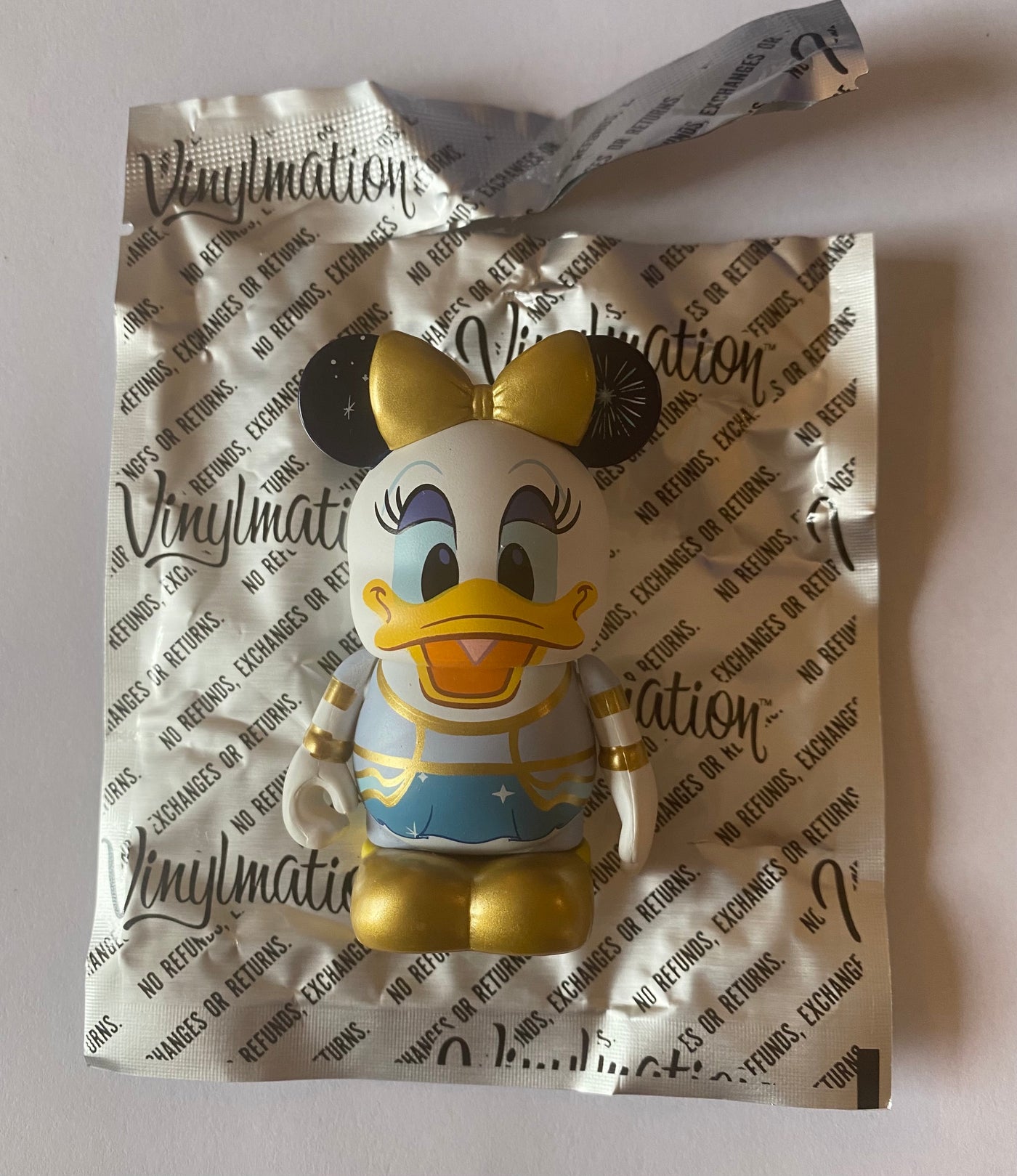 Disney Daisy Duck Vinylmation Walt Disney World 50th Anniversary New Opened Box