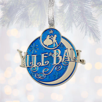 Universal Studios Harry Potter Yule Ball Metal Christmas Ornament New with Tag