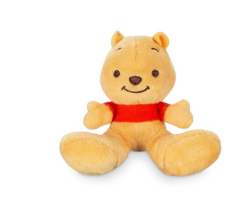 Disney Winnie the Pooh Smiling Tiny Big Feet Plush Micro New with Tags