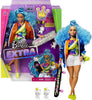 Barbie Extra Doll #4 Curvy in Zippered Bomber Jacket 2 Pet Kittens New with Box