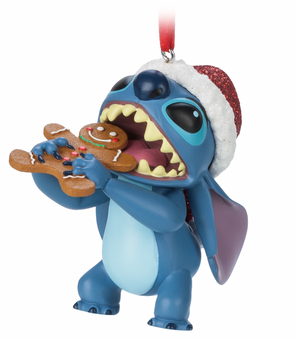 Disney Sketchbook Stitch Gingerbread Cookie Figural Ornament Lilo & Stitch New